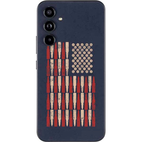Blue Bullet American Flag Galaxy A54 5G Skin